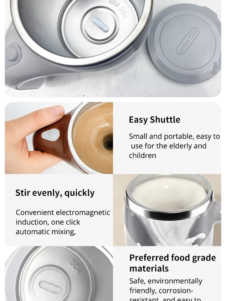 Self-Stirring Rechargeable Mug